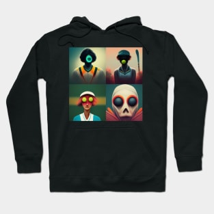 Scary Poliptih Portraits Hoodie